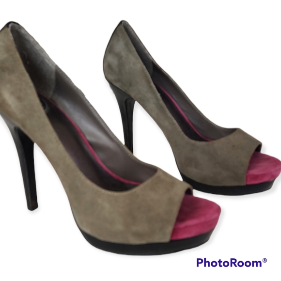Jessica Simpson Edith suede pumps size 9B - Picture 2 of 14
